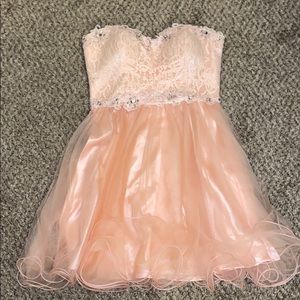 Blush Prom Dress